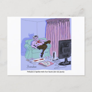 Debussys Vorläufer in der EU Feiertagspostkarte