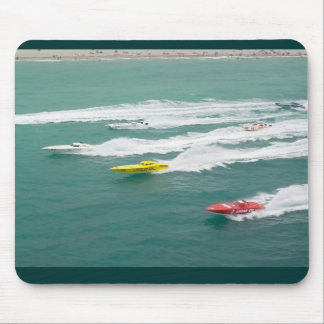 Début de tapis de souris de course