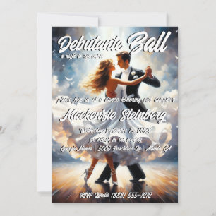 Debutante Ball Cotillion Ballroom tanzen Einladung