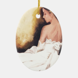 Debütantin Keramik Ornament