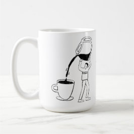 Decaf? No thanks. I only run on high-octane fuel! Kaffeetasse