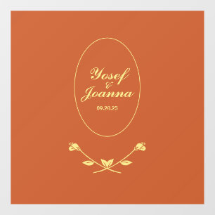 Decal und Aufkleber für Hochzeitscoupons