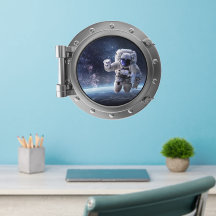 Porthol - cale murale des astronautes