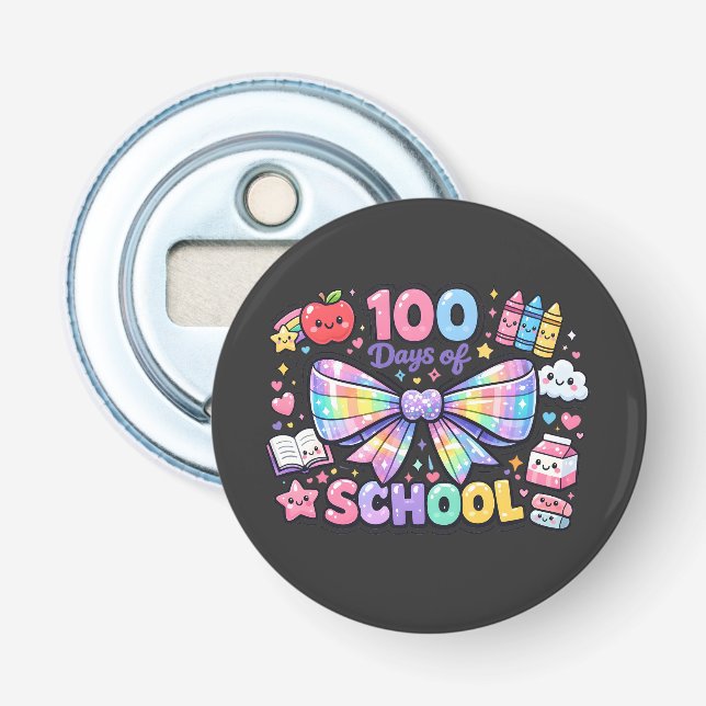 Décapsuleur 100 jours d'école  (Devant)