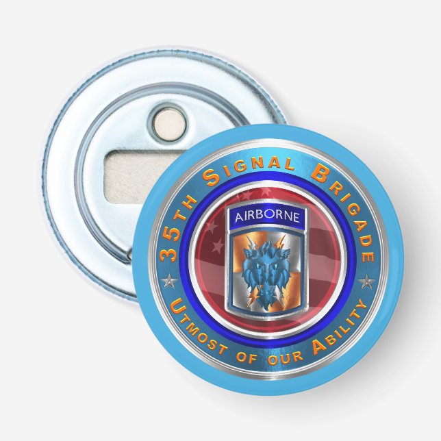 Décapsuleur 35e brigade de transmissions aéroportées (Devant)