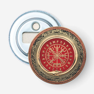 Décapsuleur [410] Vegvisir - Viking Gold Magic Runic Compass