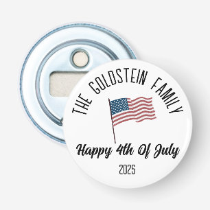 Décapsuleur 4 juillet Jour de l'Indépendance Nom personnalisé