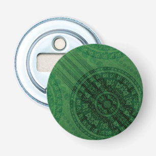 Décapsuleur Acceptation Médaillons de méditation verte