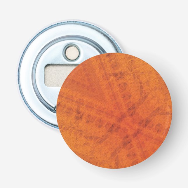Décapsuleur Acceptation | Motif de Shibori rouge orange jaune (Devant)
