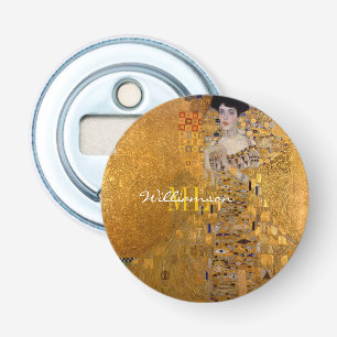 Décapsuleur Adele, Lady in Gold de Gustav Klimt, Monogrammé