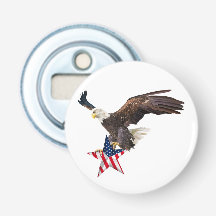 Aigle royal drapeau américain