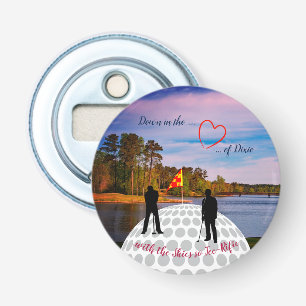 Décapsuleur Alabama (Coeur de Dixie) Le cadeau de Golfer