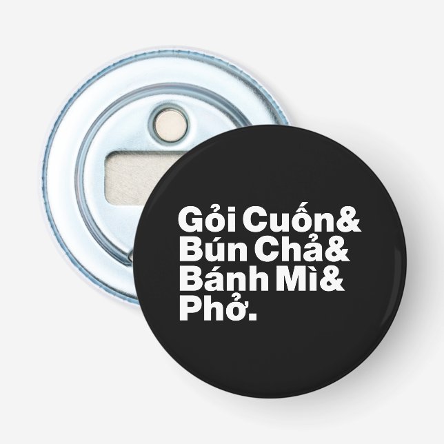 Décapsuleur Alimentation de rue vietnamienne (Devant)