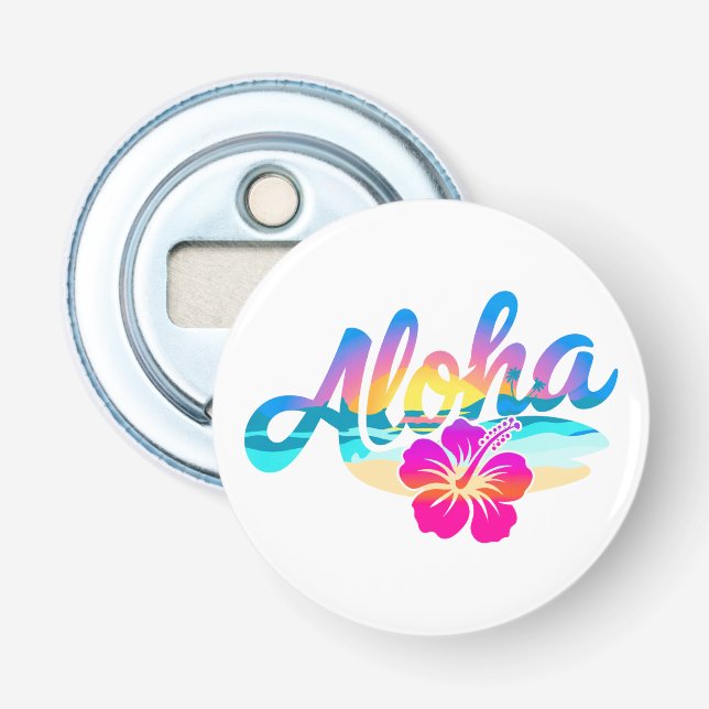 Décapsuleur Aloha été (Devant)