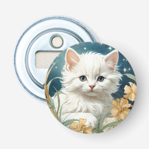 Décapsuleur Alphonse Mucha Art Nouveau Kitten