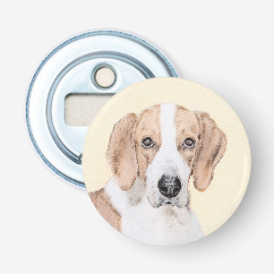 Décapsuleur American Foxhound Painting - Joli art original chi