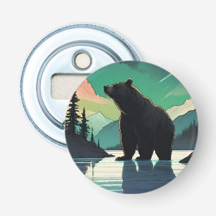 Décapsuleur Amphithéâtre aurore de l'ours grizzli du Juneau en