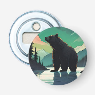 Décapsuleur Amphithéâtre aurore de l'ours grizzli du Juneau en