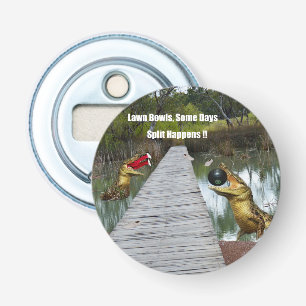Décapsuleur Amusant Australian Lawn Bowls Design, Bottle Opene