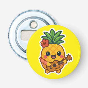 Décapsuleur Ananas souriant Kawaii - Tropical