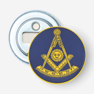 Décapsuleur Ancien Maître Freemason Carré et Compass Masonic