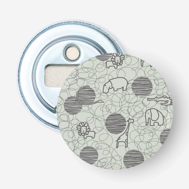 Décapsuleur animaux 1 de safari (Devant)