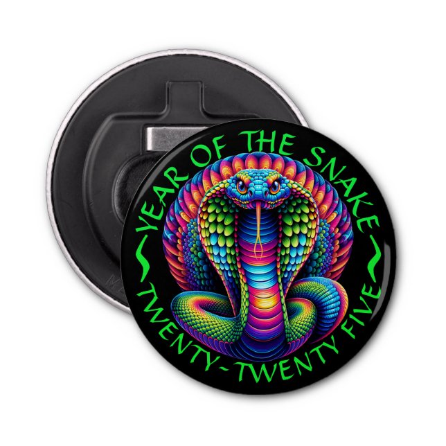 Décapsuleur Année du serpent (Devant)