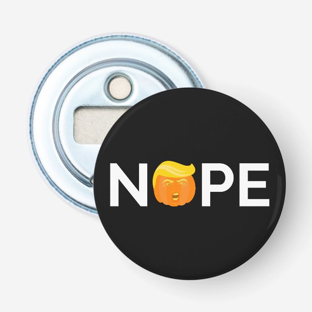Décapsuleur Anti-Trump - Nope Halloween Edition I (Devant)