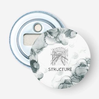 Décapsuleur Aquarelle ton Leeds