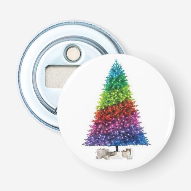 Décapsuleur Arbre de Noël Rainbow (Devant)