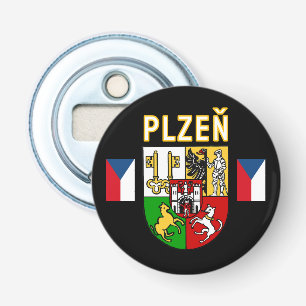 Décapsuleur Armoiries de Plzeň, République tchèque