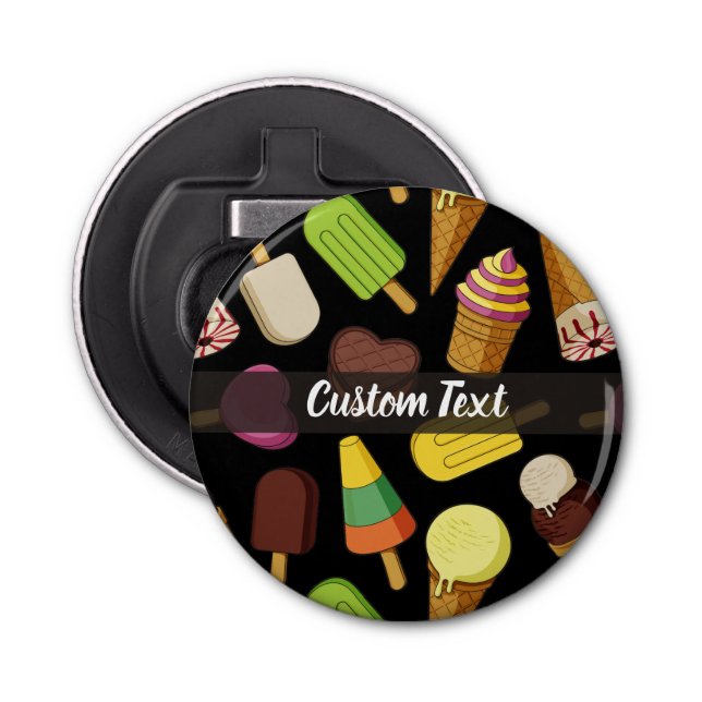 Décapsuleur Arrière - plan de glace (Devant)