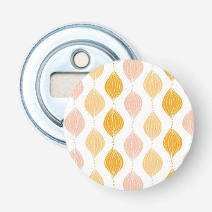 Décapsuleur Arrière - plan d'or abstrait de motif d'ogee