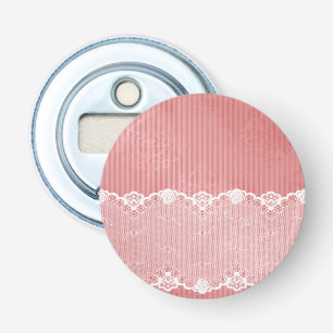 Décapsuleur Arrière - plan rose et blanc avec la dentelle