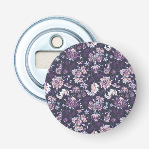Décapsuleur Arrière - plan violet Big Floral Motif sans joint