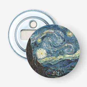 Décapsuleur Art célèbre - Nuit étoilée par Vincent van Gogh.