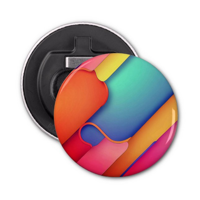 Décapsuleur Art moderne, Dplis de couleurs (Devant)