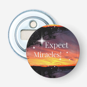 Décapsuleur Attendez-vous à Miracles Sparkle Sunset Get Well B