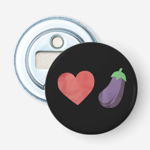Décapsuleur Aubergine drôle gay fierté LGBTQ