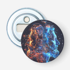 Décapsuleur avatar homme Gemini 3D