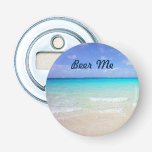 Décapsuleur Azure Blue Caribbean Tropical Beach Beer Me