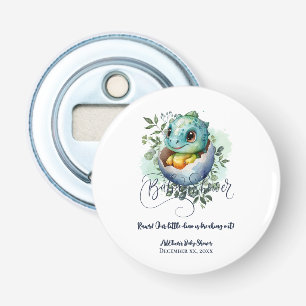 Décapsuleur Baby shower Feuille Dinosaur Oeuf Cute Aquarelle