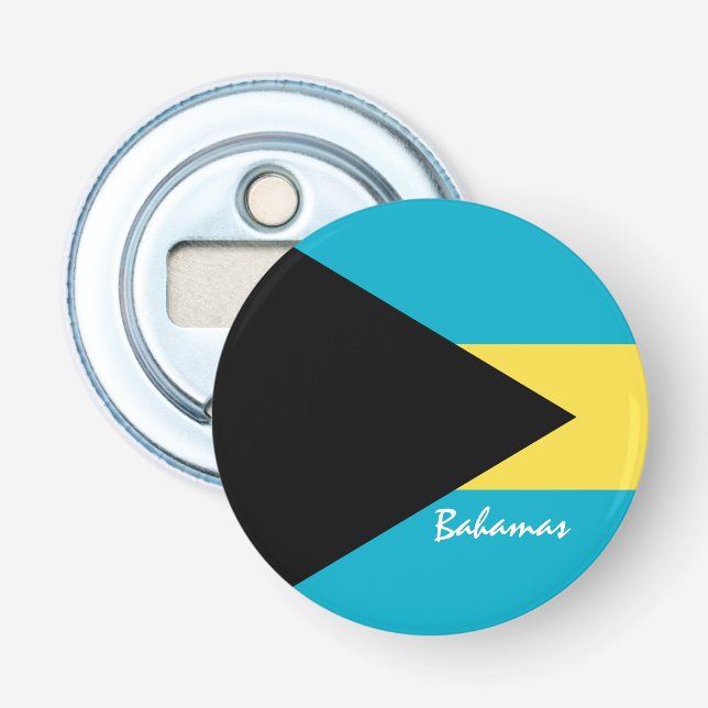 Décapsuleur Bahamas Flag & Bahamas party/boisson sportive (Devant)