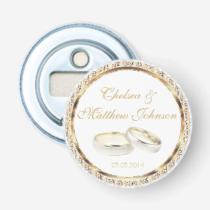 Décapsuleur Bandes mariages pour la mariée et la mariée