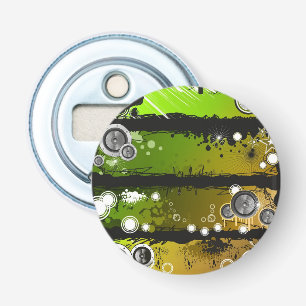 Décapsuleur Bannière grunge de musique de style