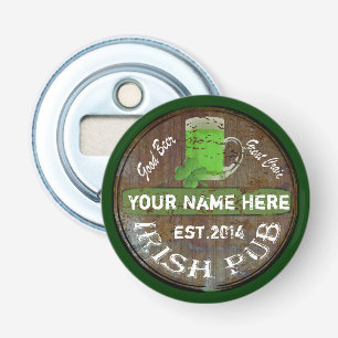 Décapsuleur Baril de bière de pub irlandais