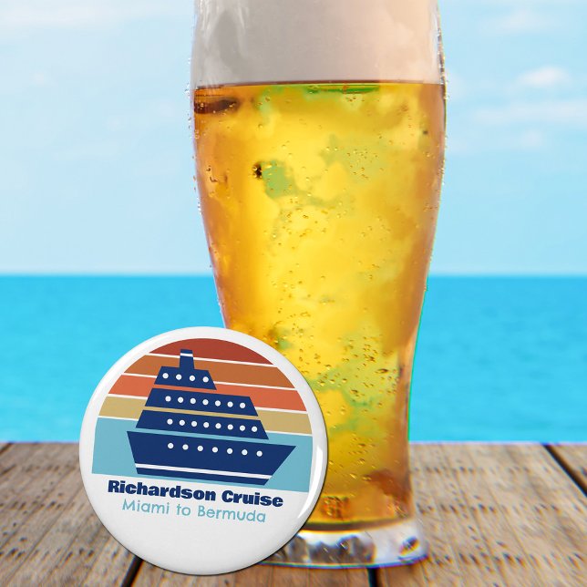 Décapsuleur Bateau de croisière sur mesure Famille Voyage Suns (Créateur téléchargé)