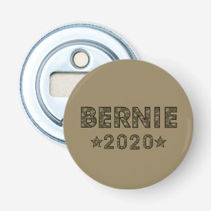 Décapsuleur Bernie 2020 Brown d'élections au Camouflage
