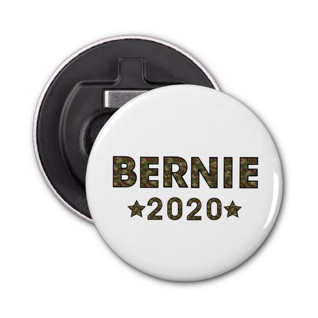 Décapsuleur Bernie Élection Camouflage 2020 (Devant)