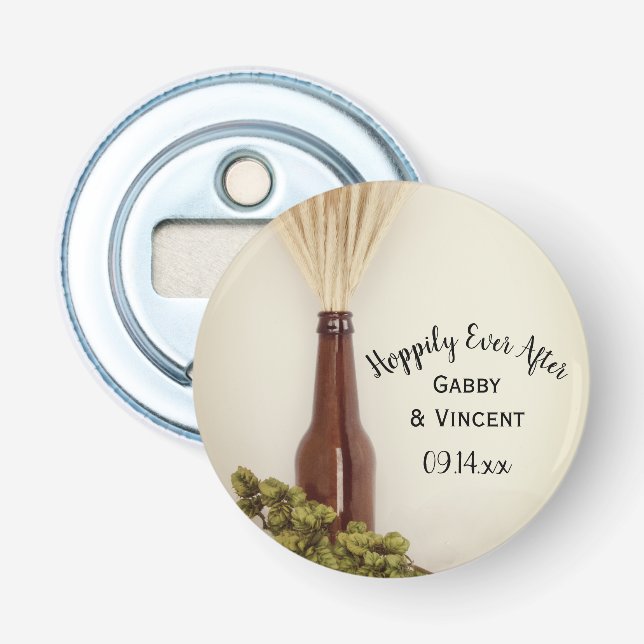 Décapsuleur Blé et houblon Espérons Jamais après le mariage Fa (Devant)